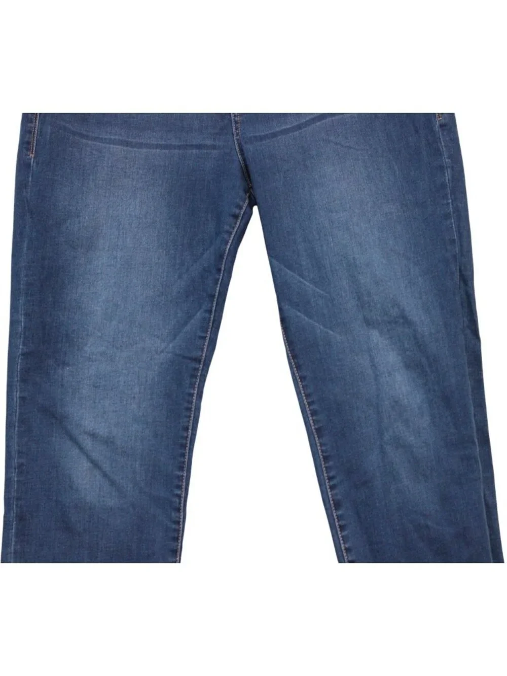 LulaRoe Jeans Size 32 High Rise Straight Stretch Denim Preppy Comfort Slimming - Picture 3 of 12
